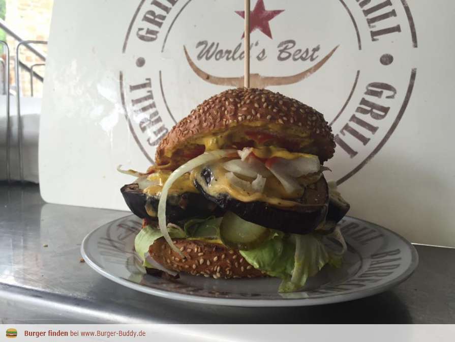 Foto zu Burger Aubergine Burger